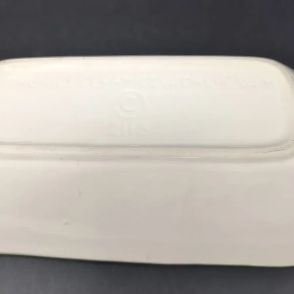 VTG Maurice Ceramics Of Calif USA Mid Century BREAD Ceramic Basket Tray Novelty‎